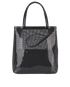 Logo Sequin Embellished Tote, back view